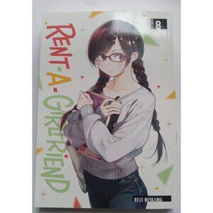 Rent-A-Girlfriend Vol. 8 Manga Comic Book by Reiji Miyajima (VG+) English